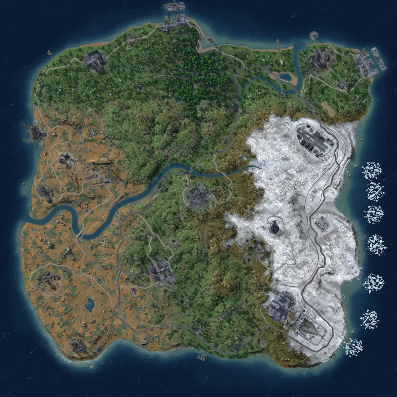 Rust Map: Custom Map