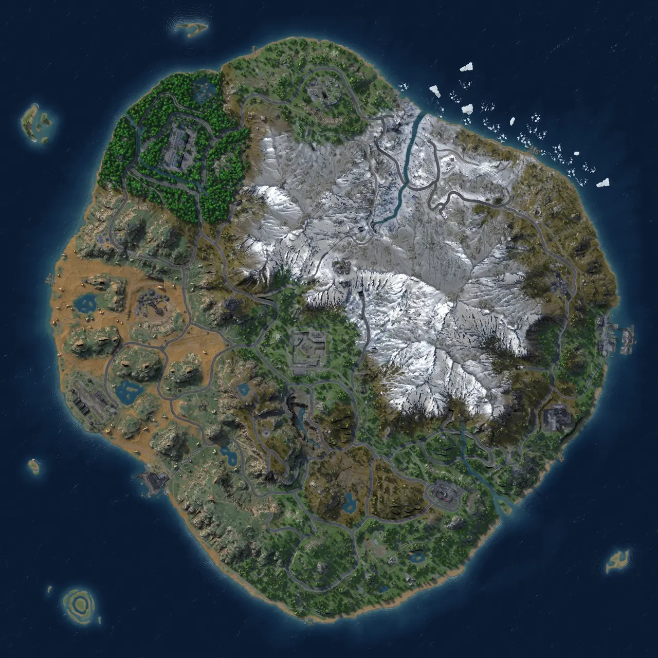 Rust Map: Custom Map