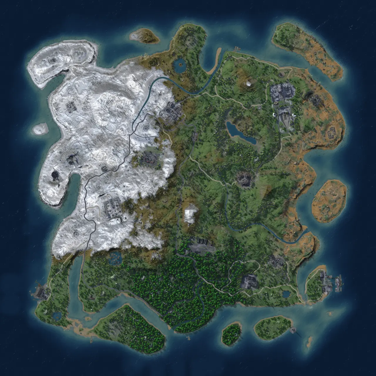 Rust Map: Custom Map