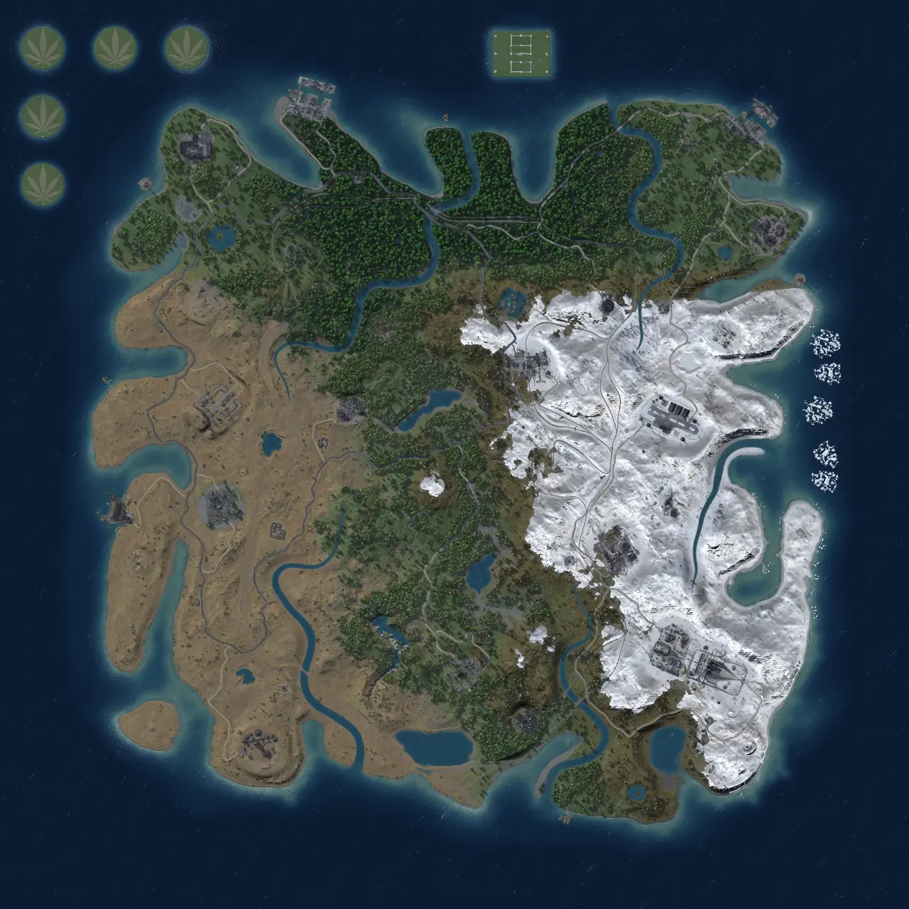 Rust Map: Custom Map