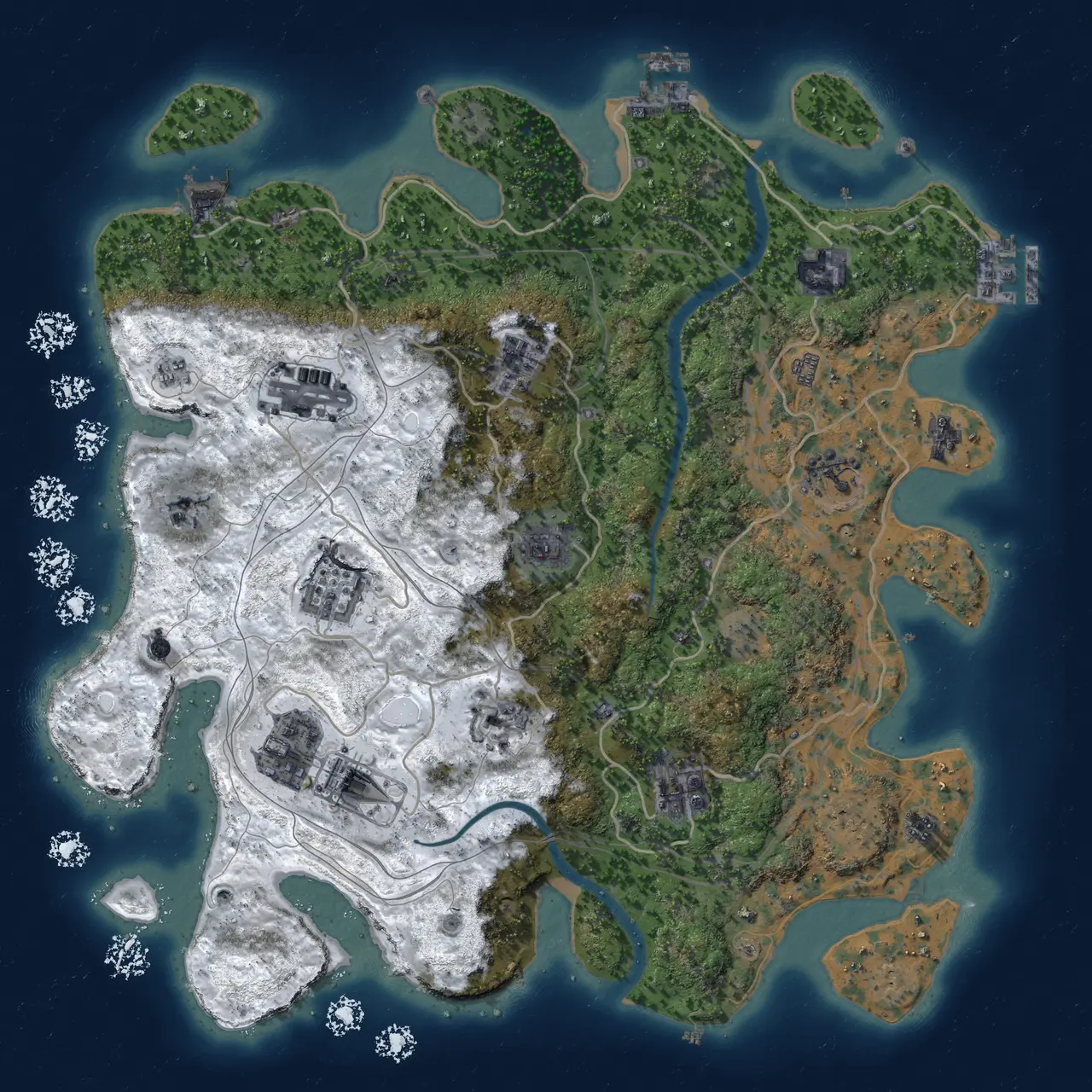 Rust Map: Custom Map