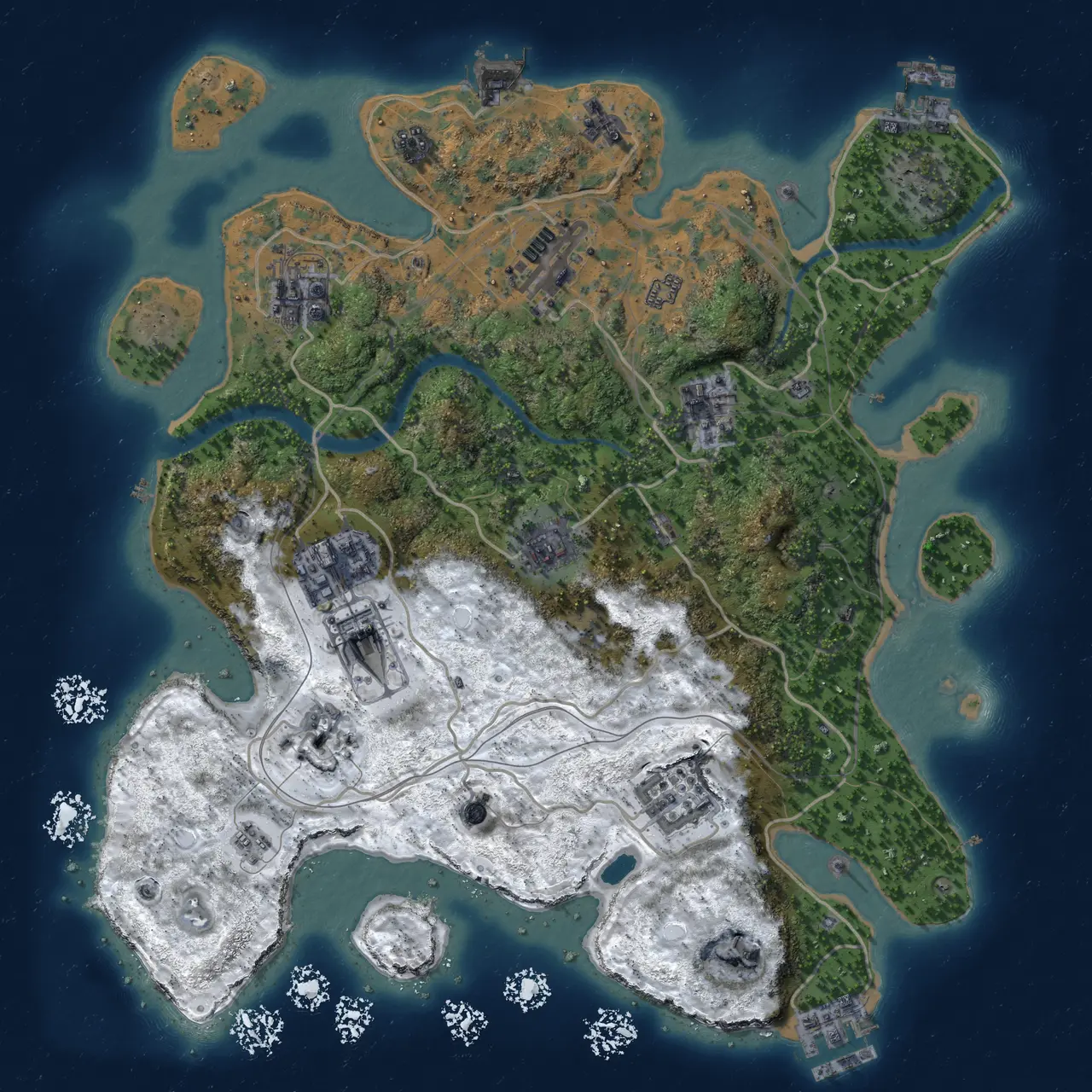 Rust Map: Custom Map