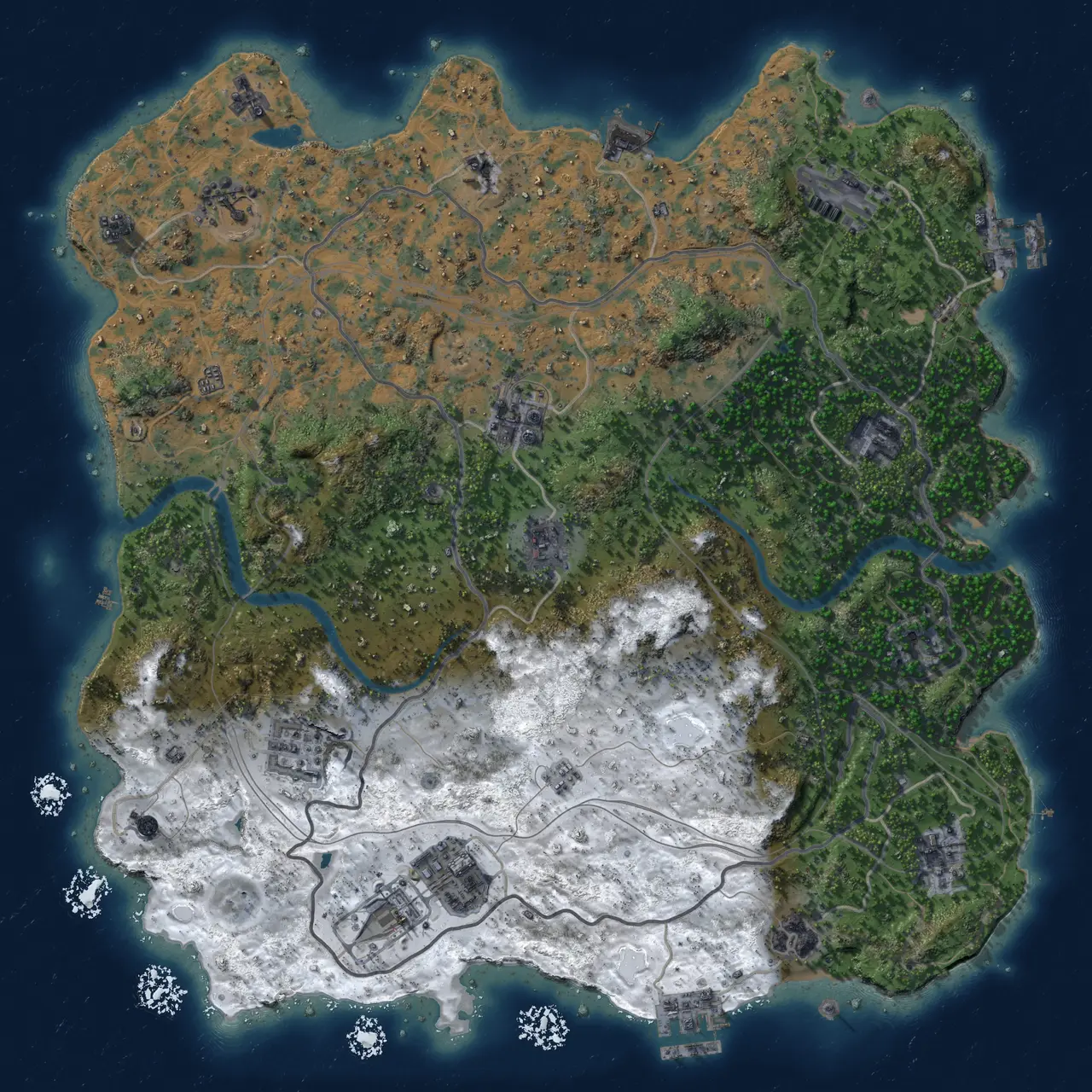 Rust Map: Custom Map