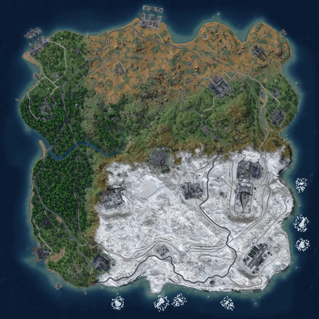 Rust Map: Custom Map