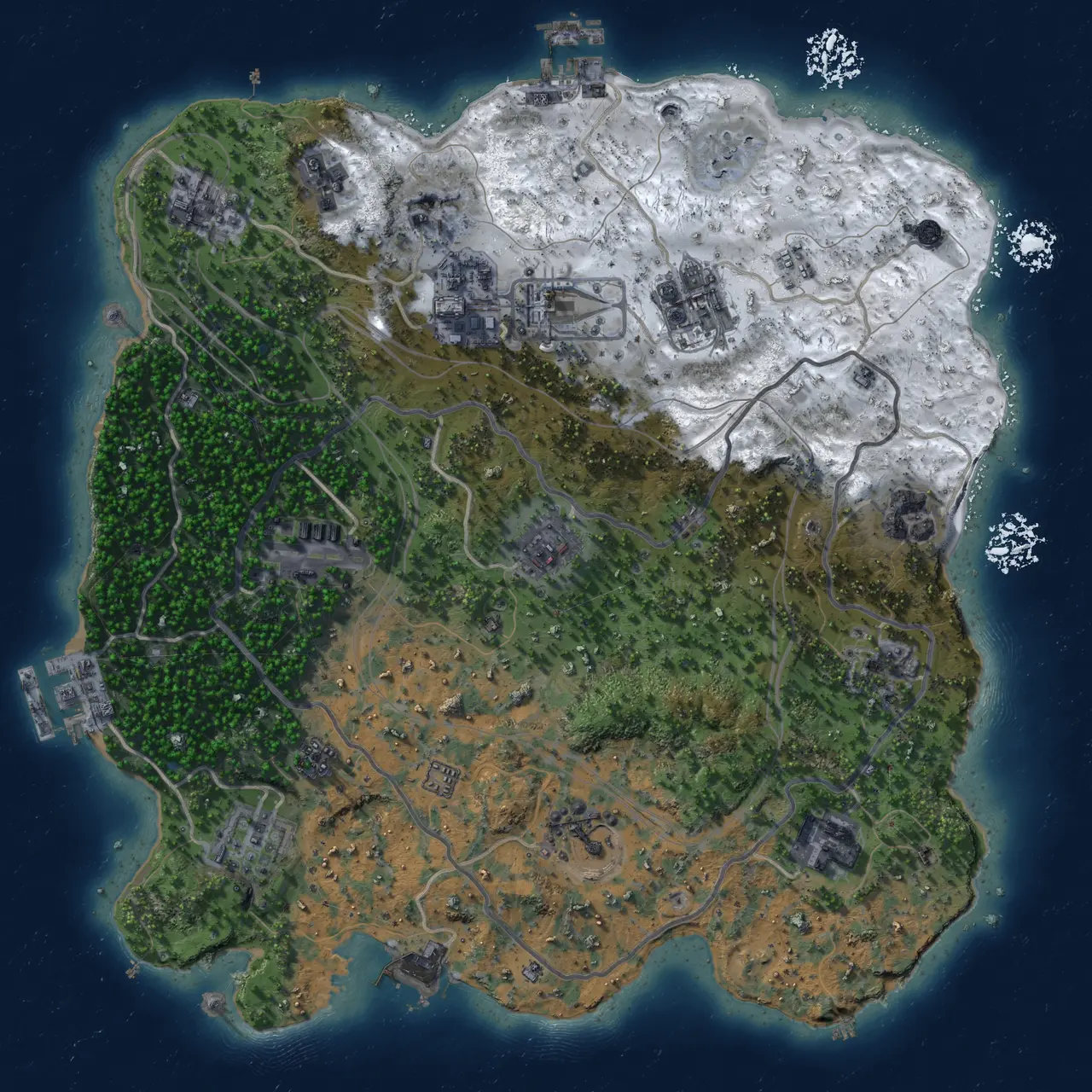 Rust Map: Custom Map