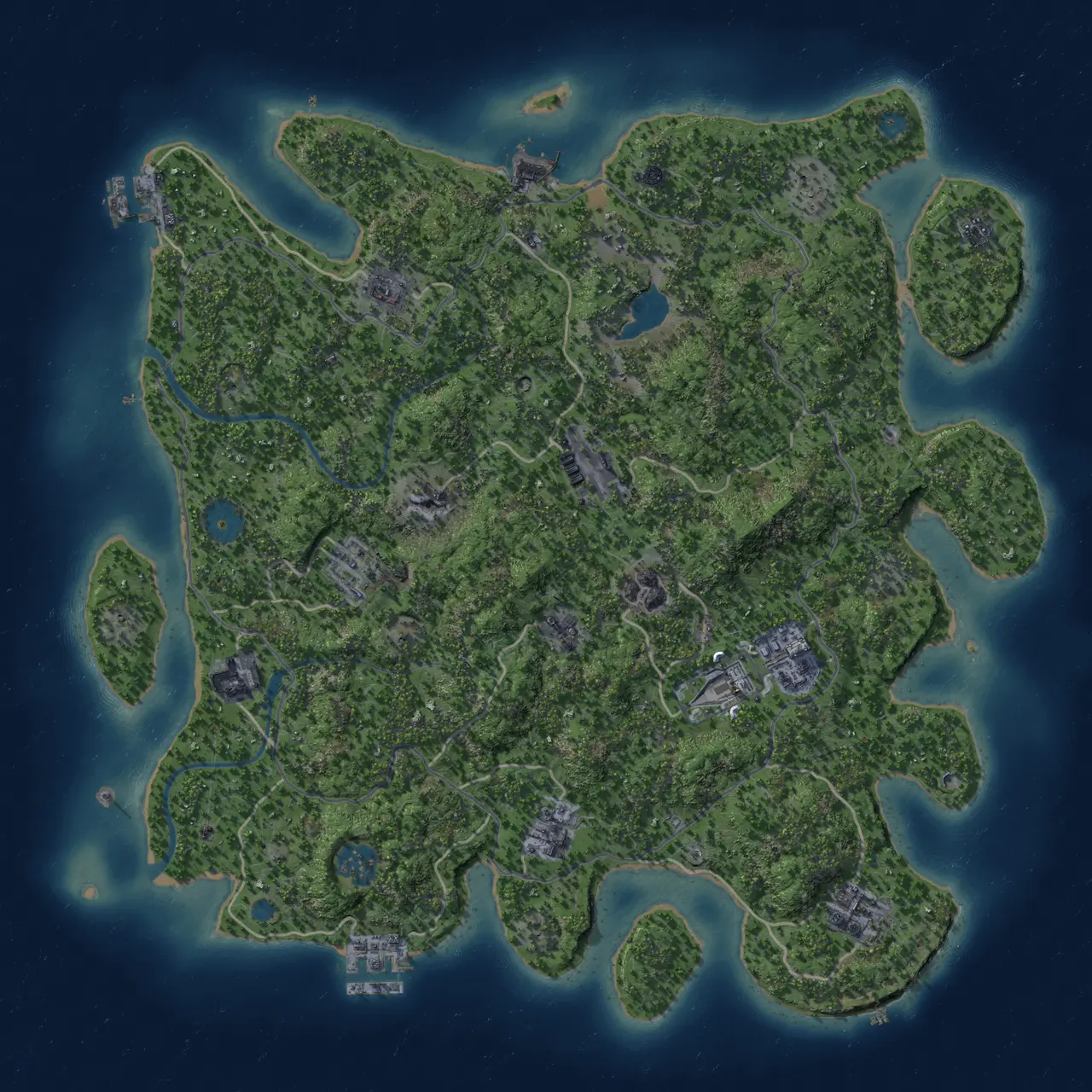 Rust Map: Custom Map