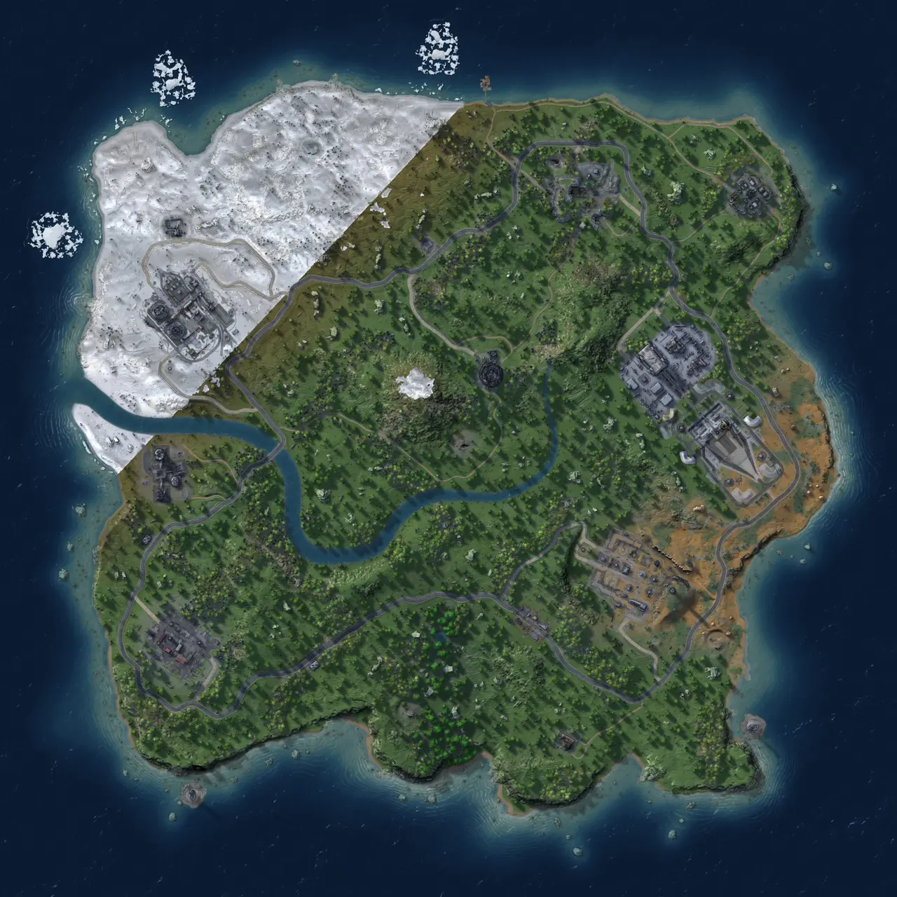 Rust Map: Custom Map