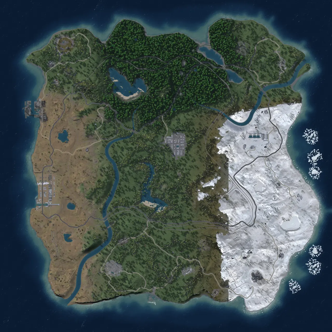 Rust Map: Custom Map