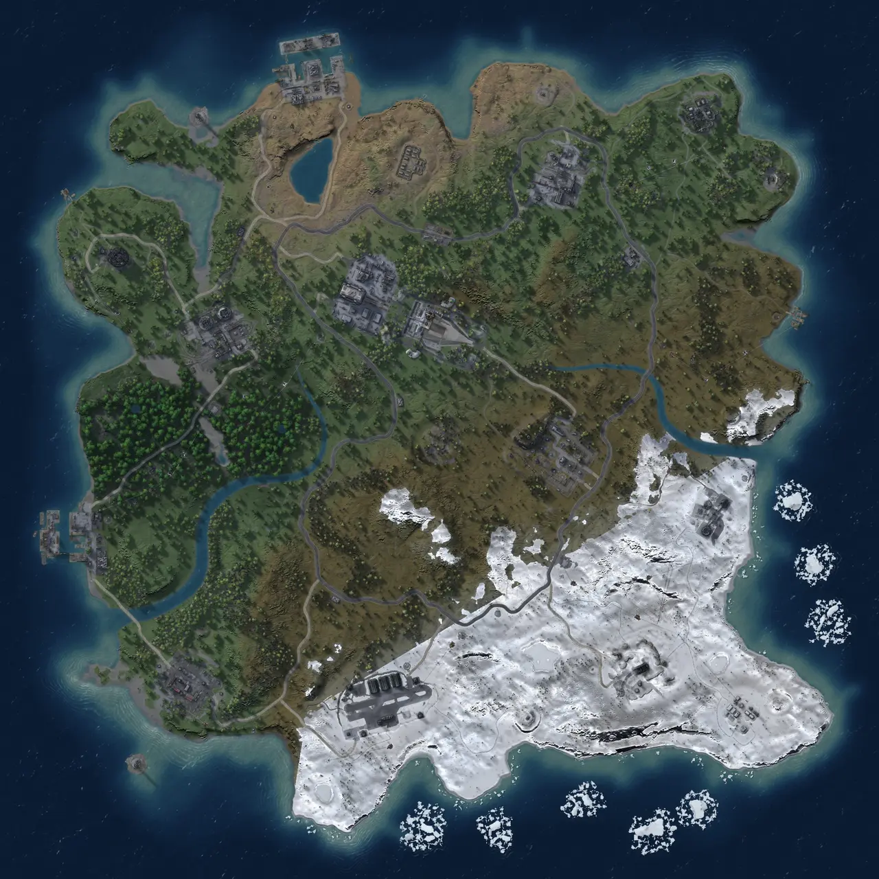 Rust Map: Custom Map