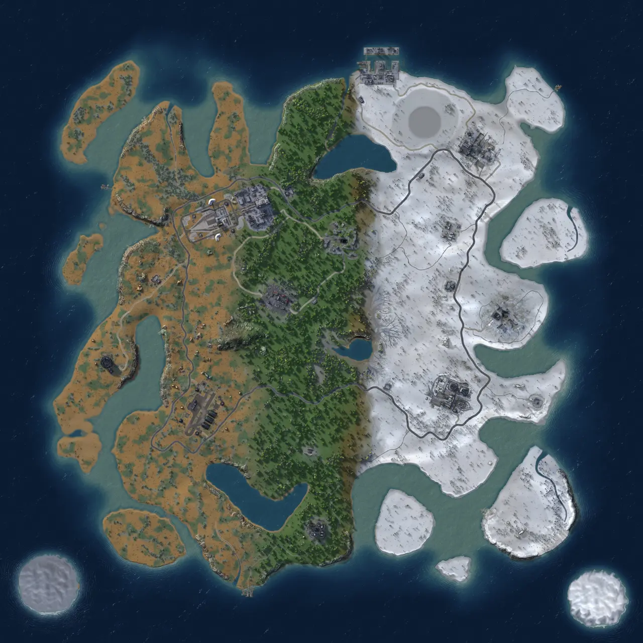 Rust Map: Custom Map