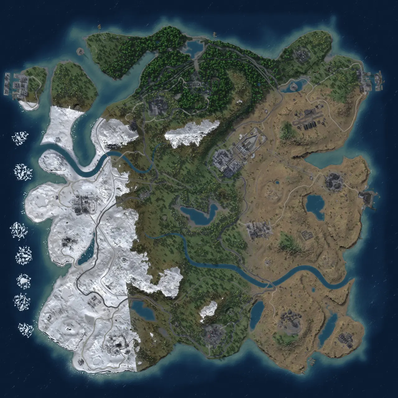 Rust Map: Custom Map