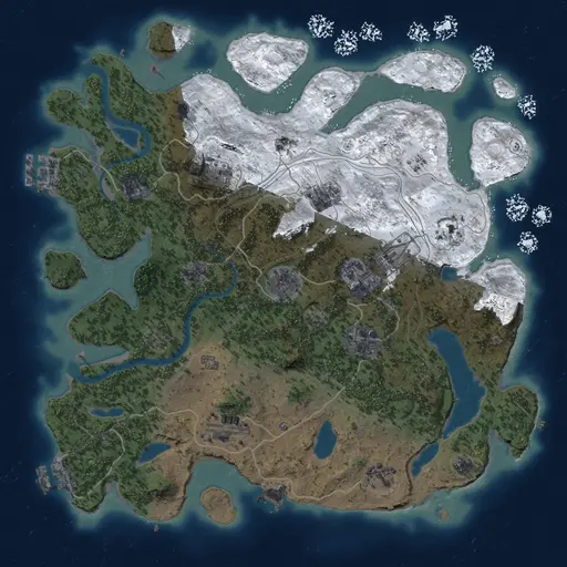 Thumbnail Rust Map: Custom Map