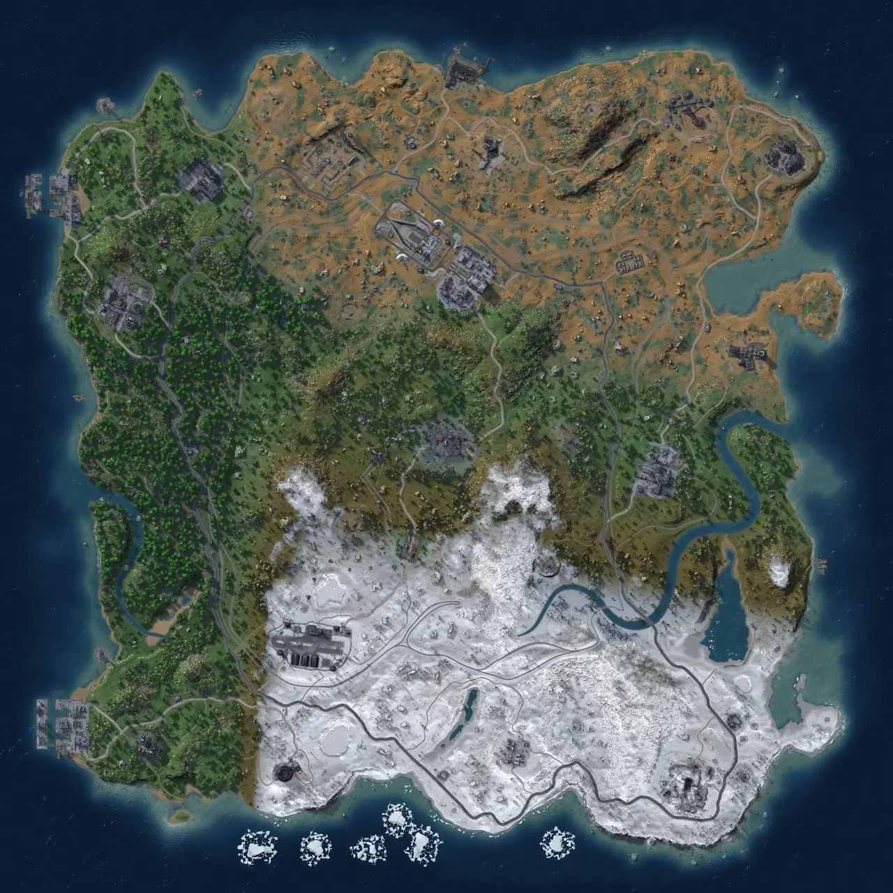 Custom Map :: Rust Map :: Just-Wiped