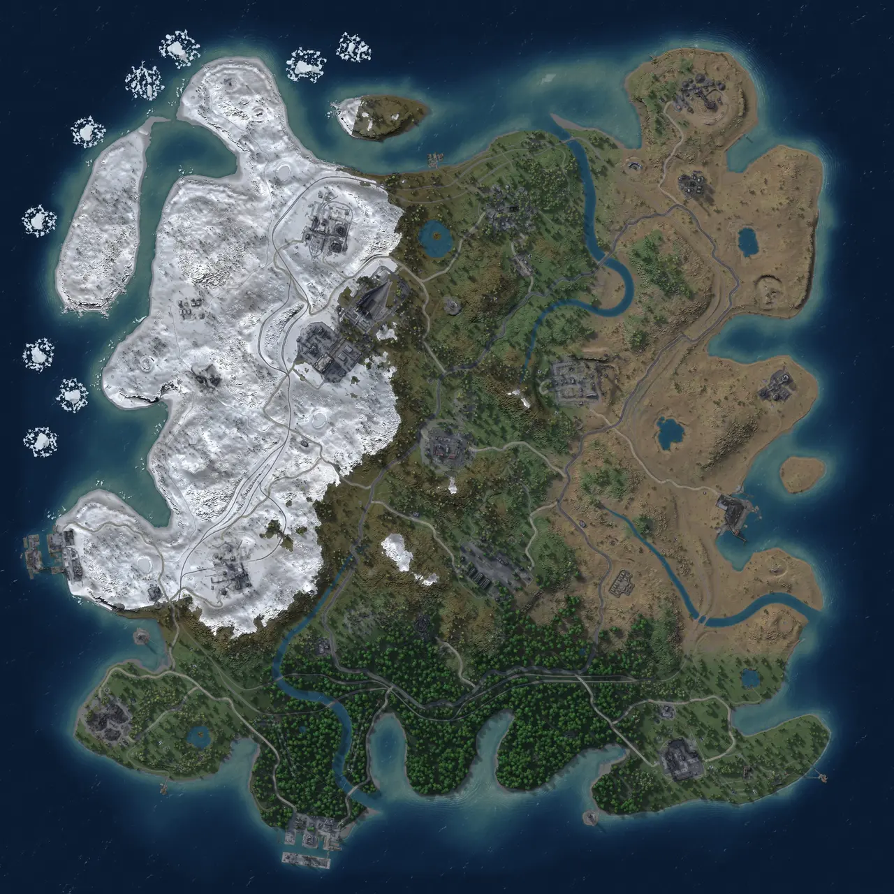 Rust Map: Custom Map