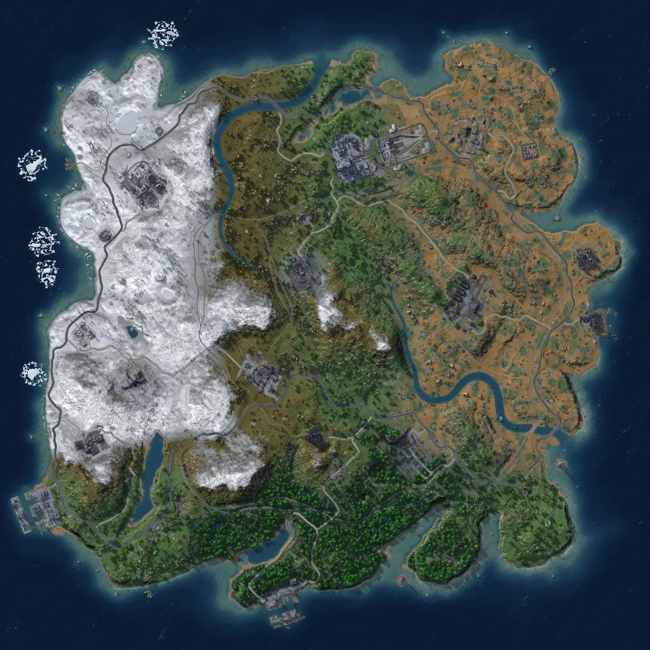 Rust Map: Custom Map