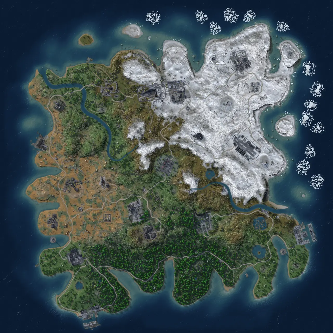 Rust Map: Custom Map