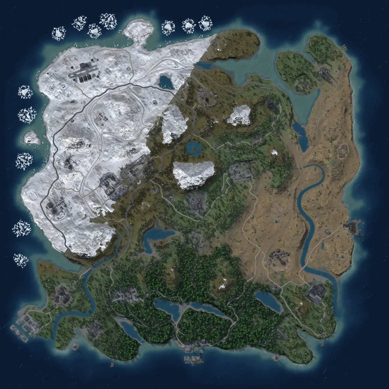 Rust Map: Custom Map