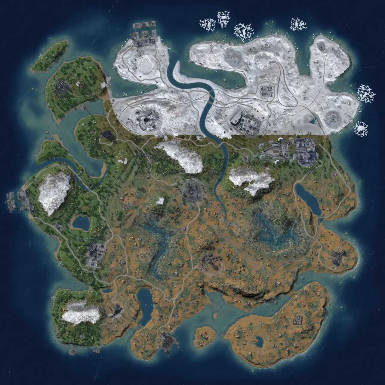 Rust Map: Custom Map