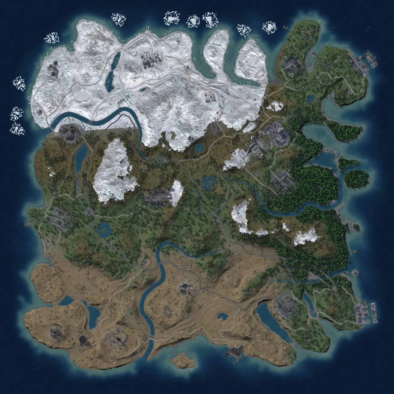 Rust Map: Custom Map