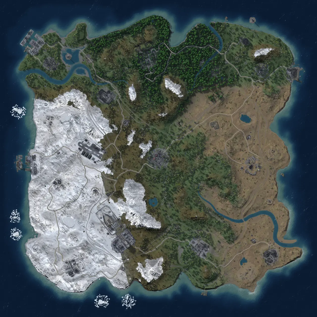 Rust Map: Custom Map