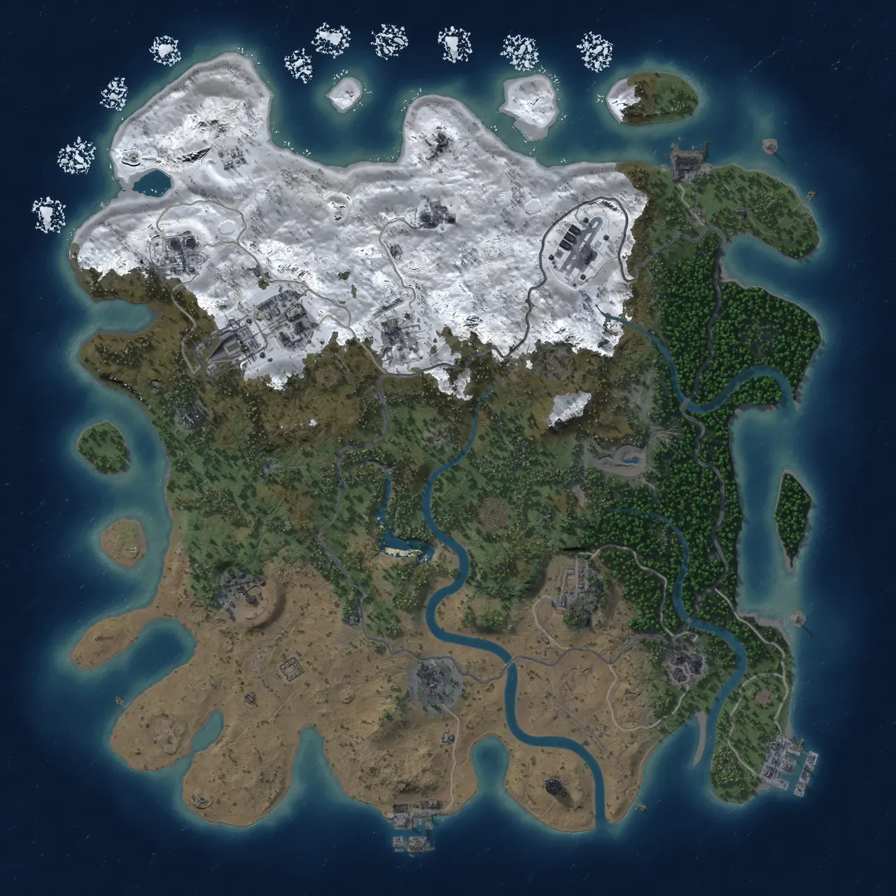 Rust Map: Custom Map