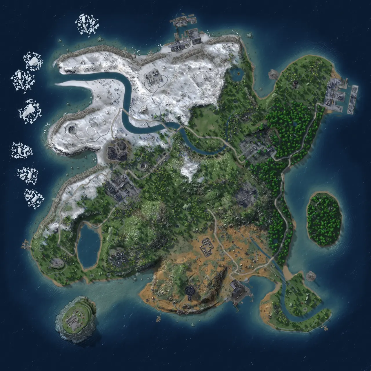 Rust Map: Custom Map