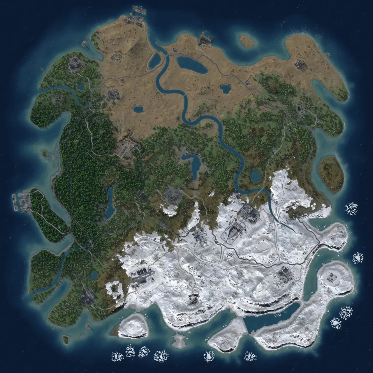 Rust Map: Custom Map