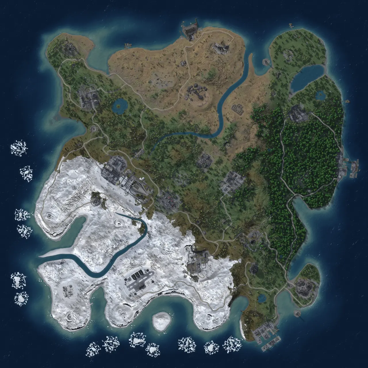 Rust Map: Custom Map