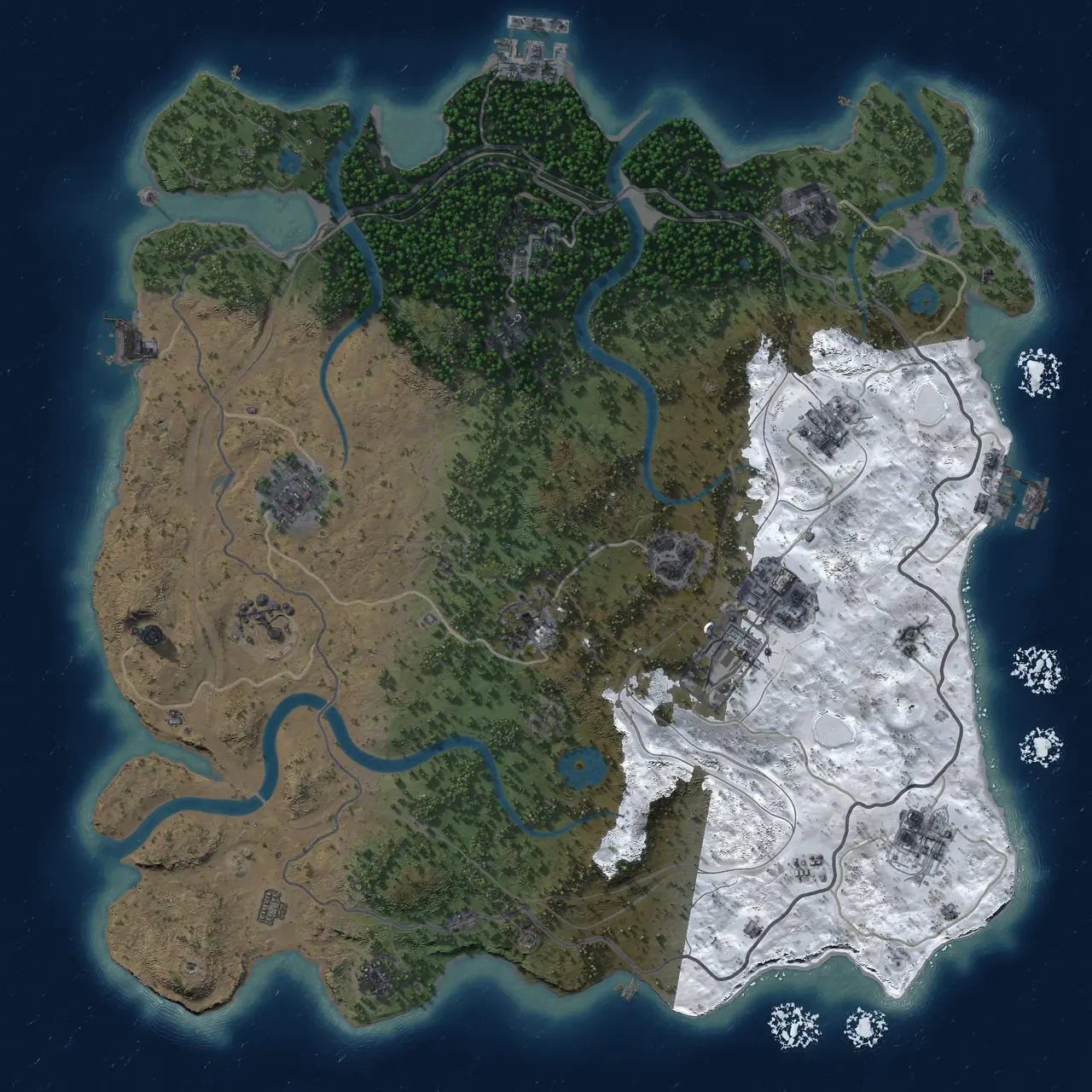 Rust Map: Custom Map