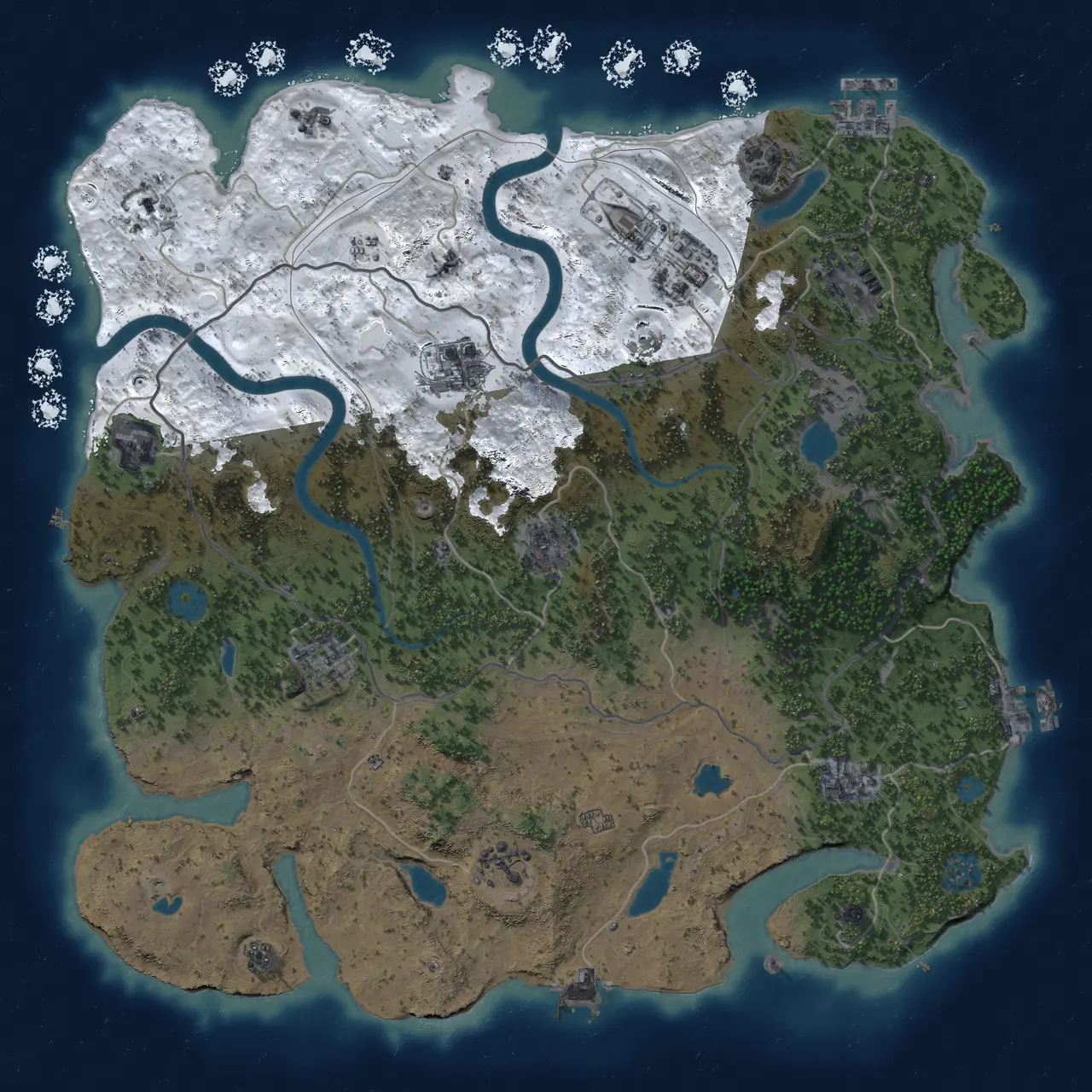 Rust Map: Custom Map