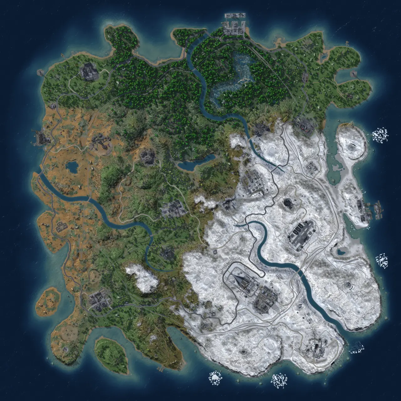 Rust Map: Custom Map