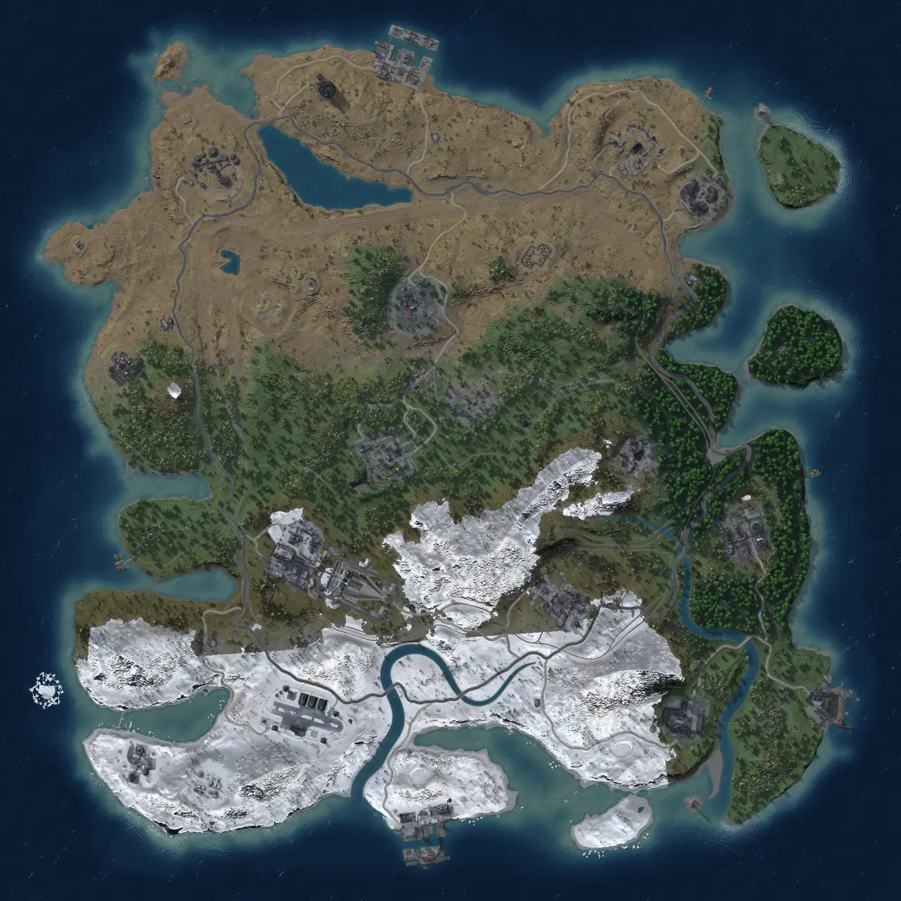 Rust Map: Custom Map