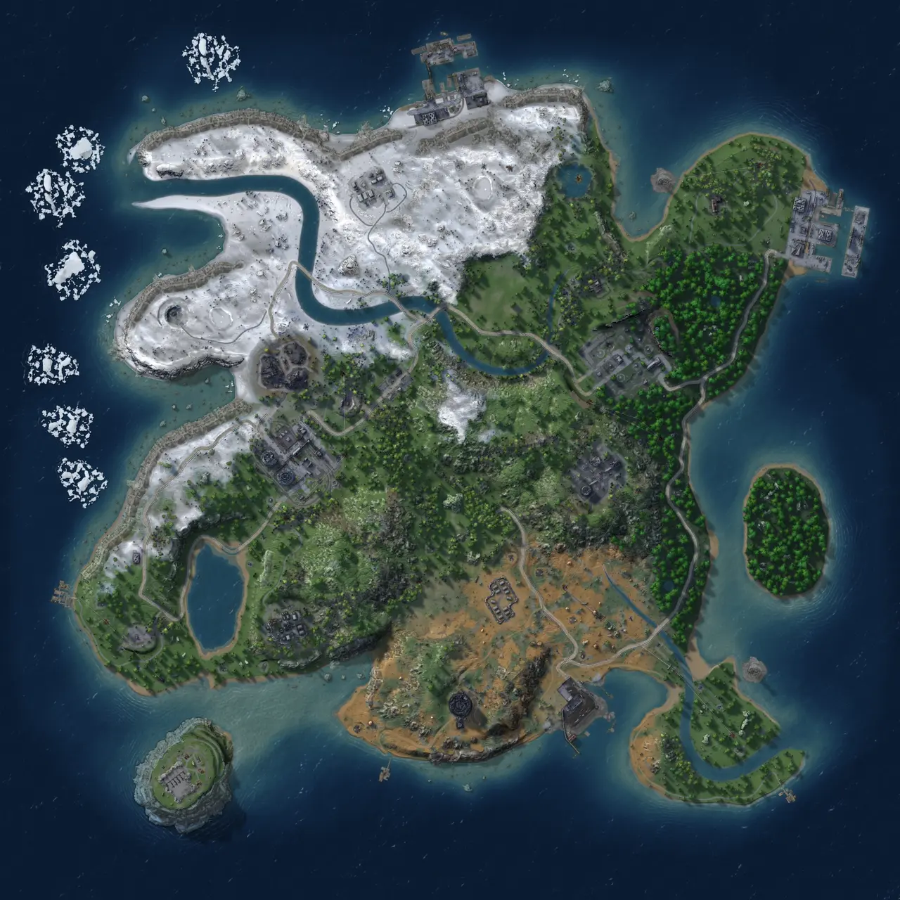 Rust Map: Custom Map