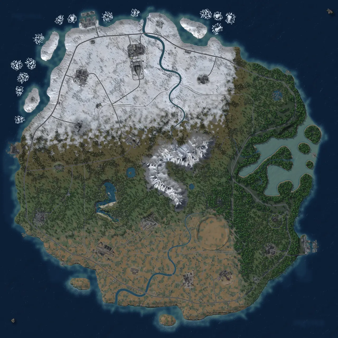 Rust Map: Custom Map