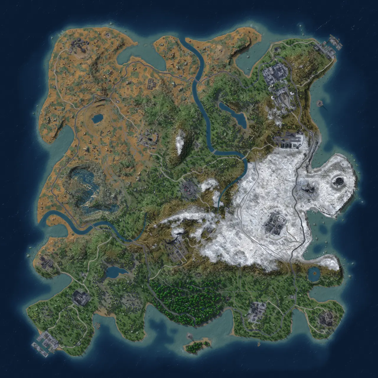 Rust Map: Custom Map