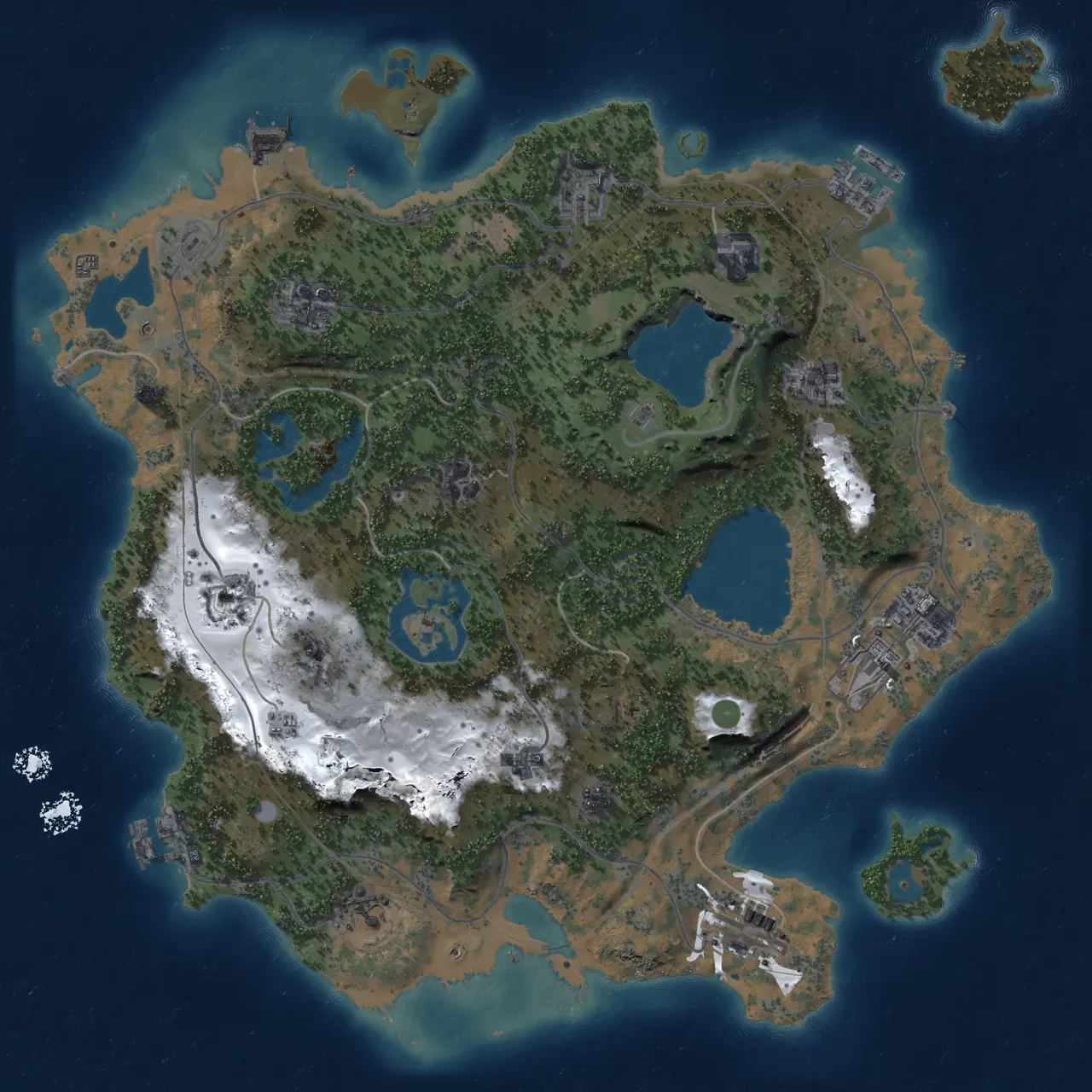 Rust Map: Custom Map