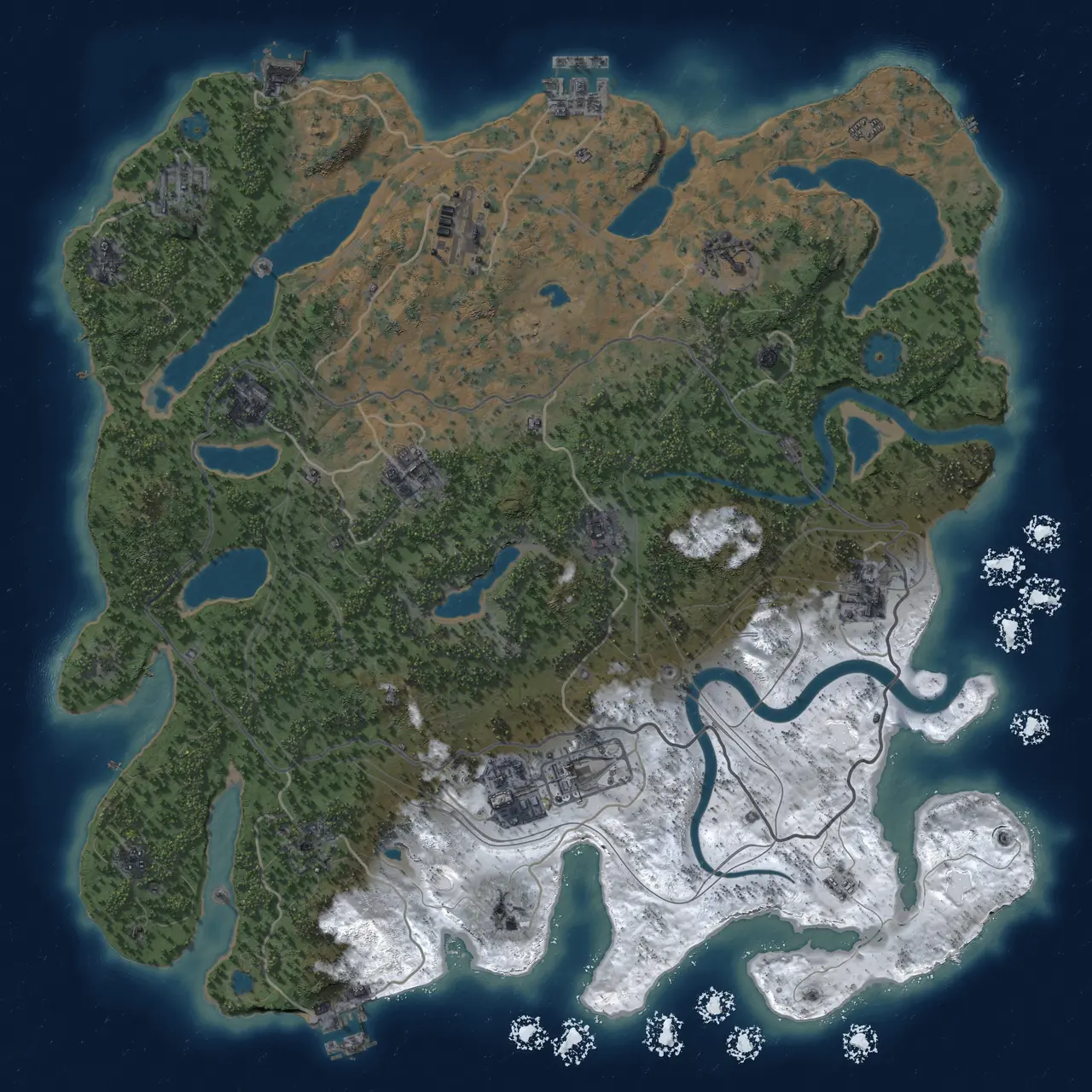 Rust Map: Custom Map