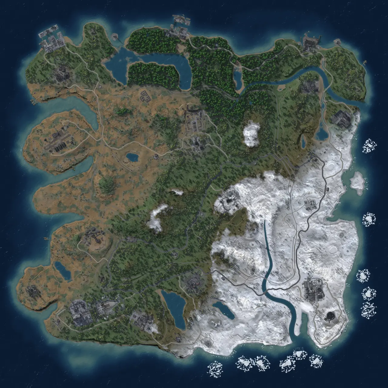Rust Map: Custom Map
