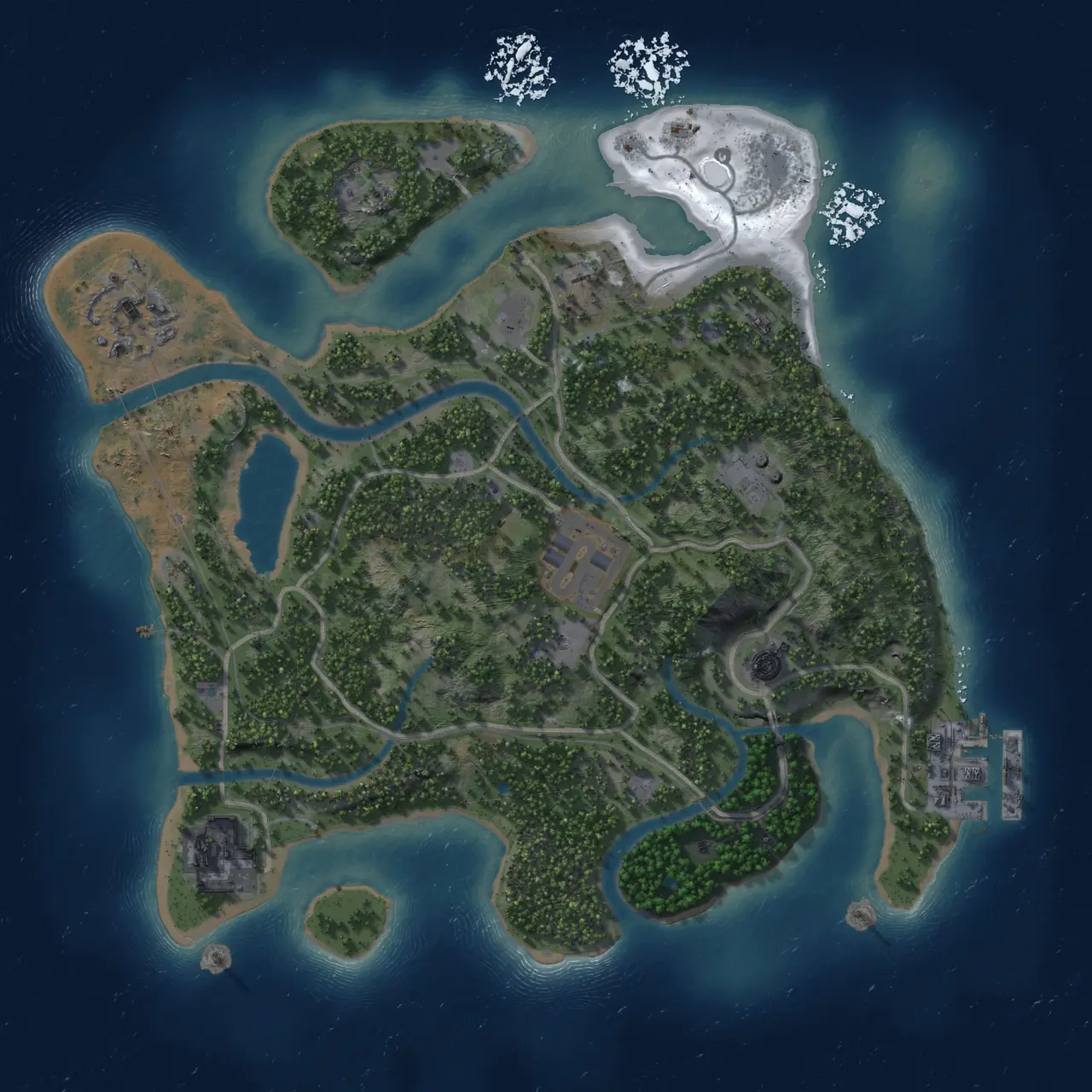 Rust Map: Custom Map