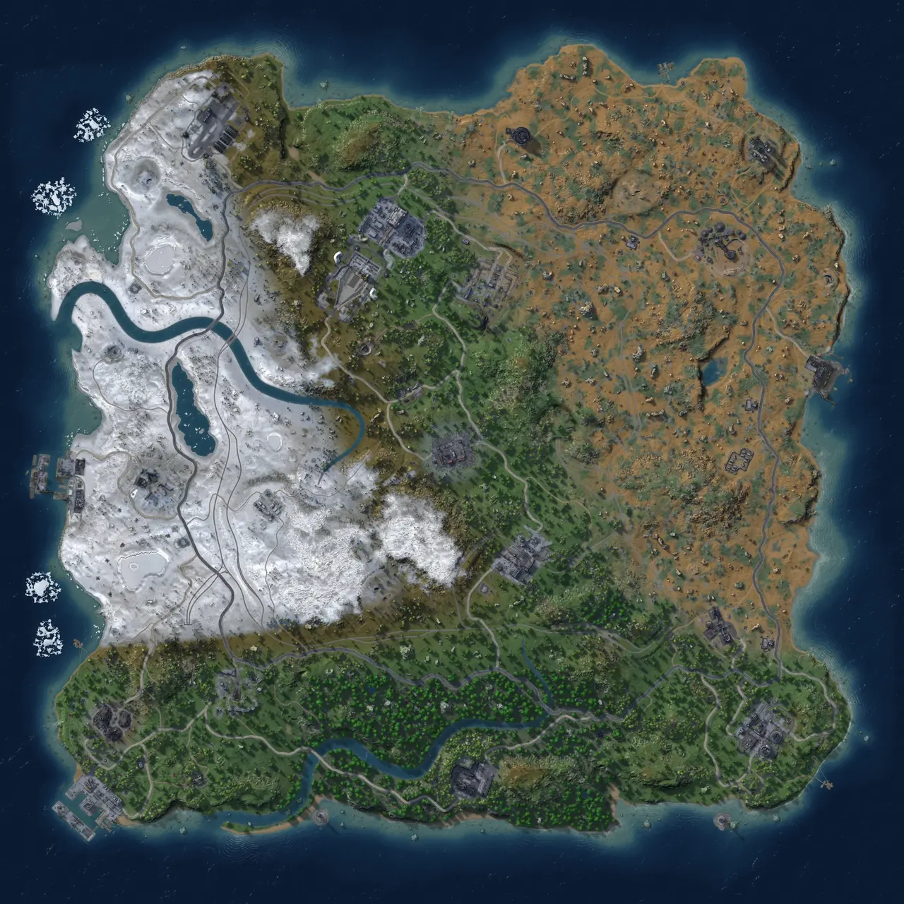 Rust Map: Custom Map