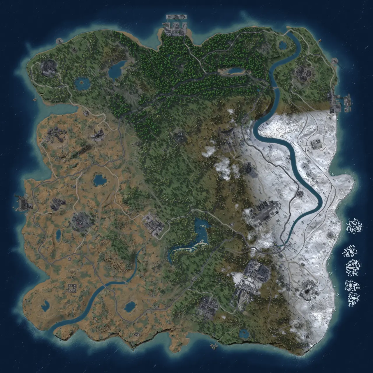 Rust Map: Custom Map