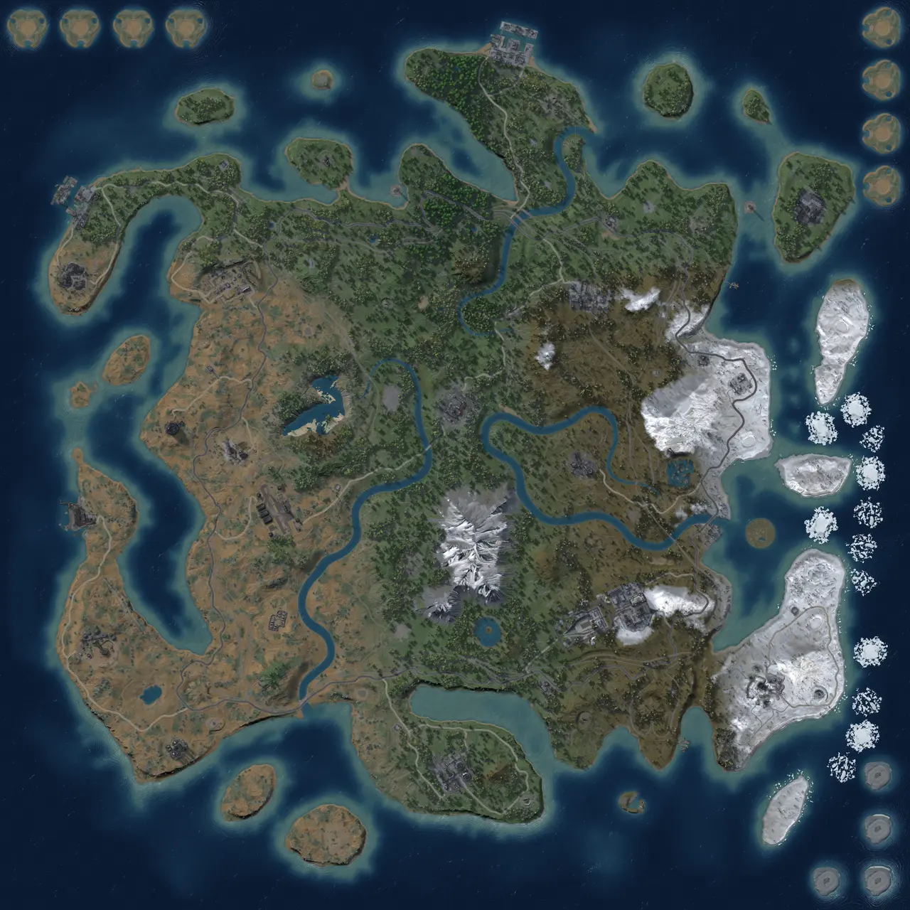Rust Map: Custom Map