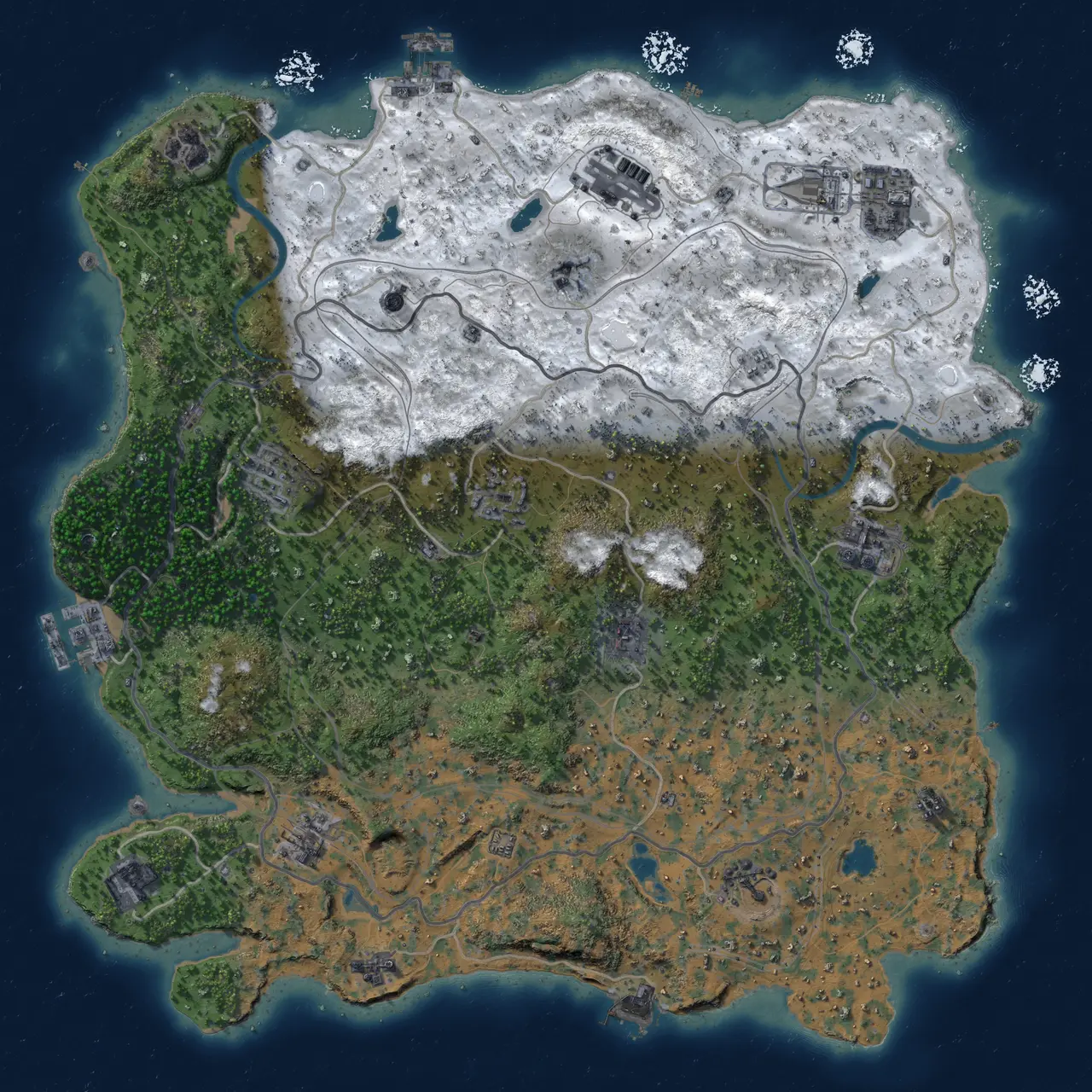 Rust Map: Custom Map