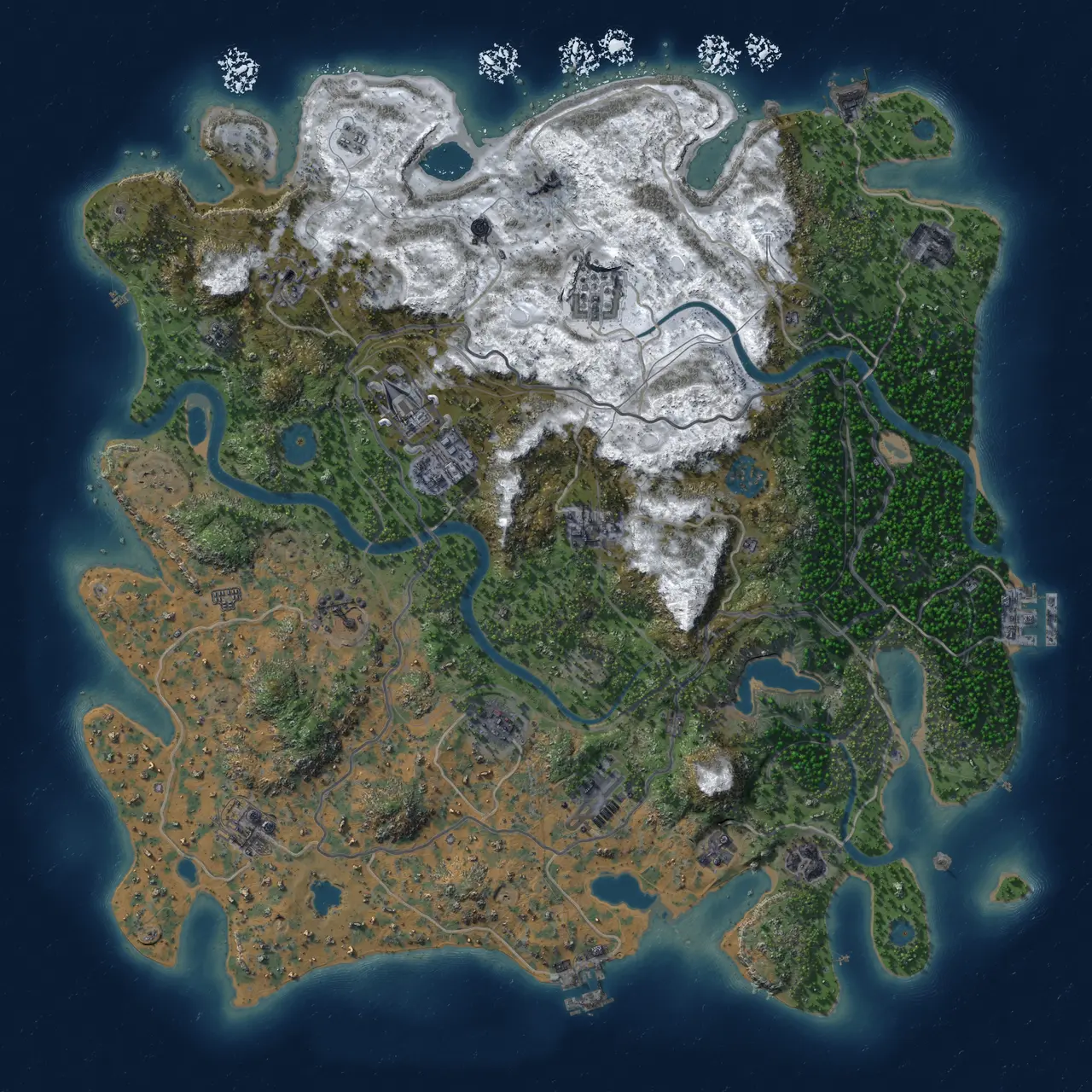 Rust Map: Custom Map