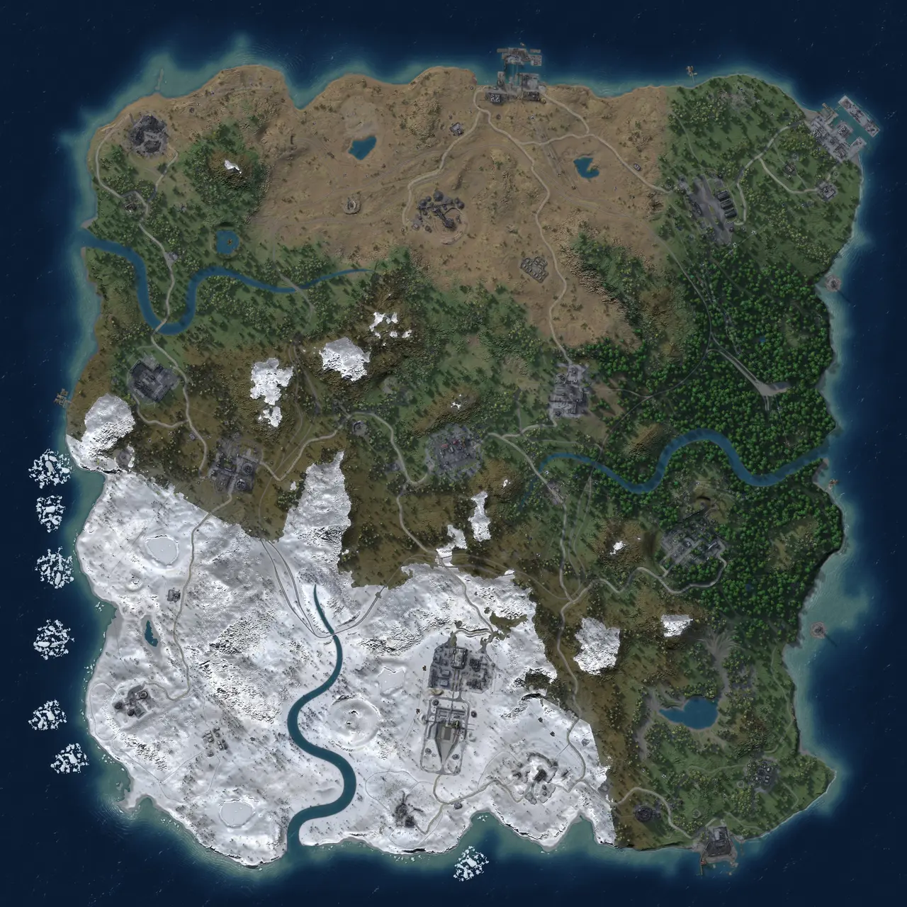Rust Map: Custom Map