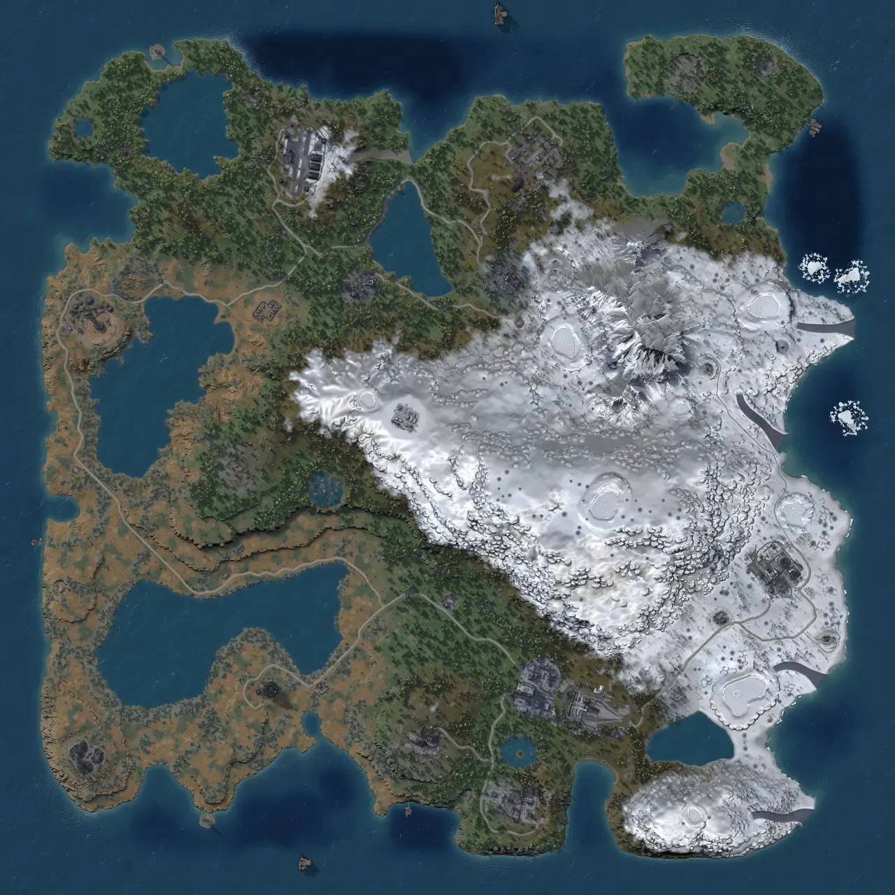 Rust Map: Custom Map