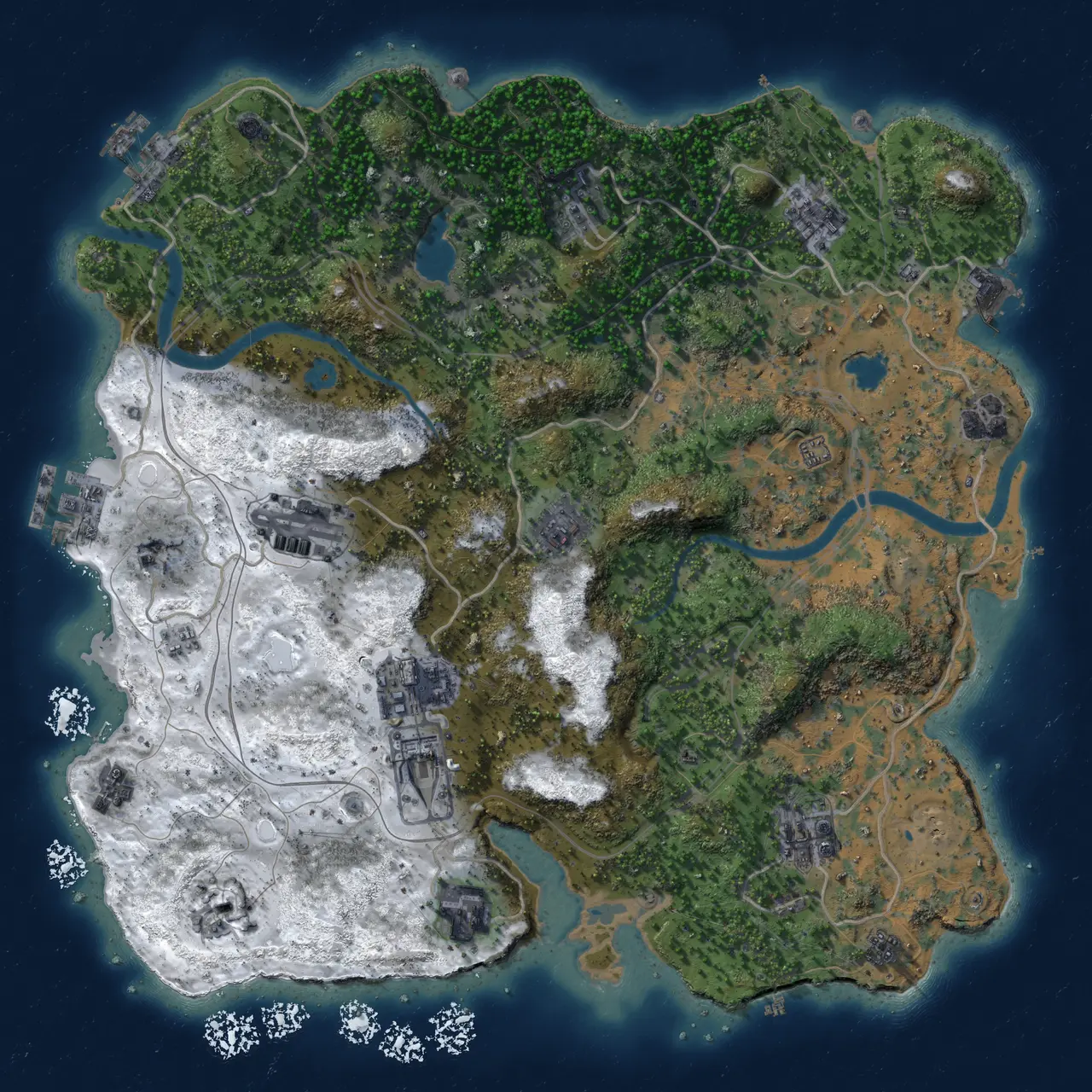 Rust Map: Custom Map