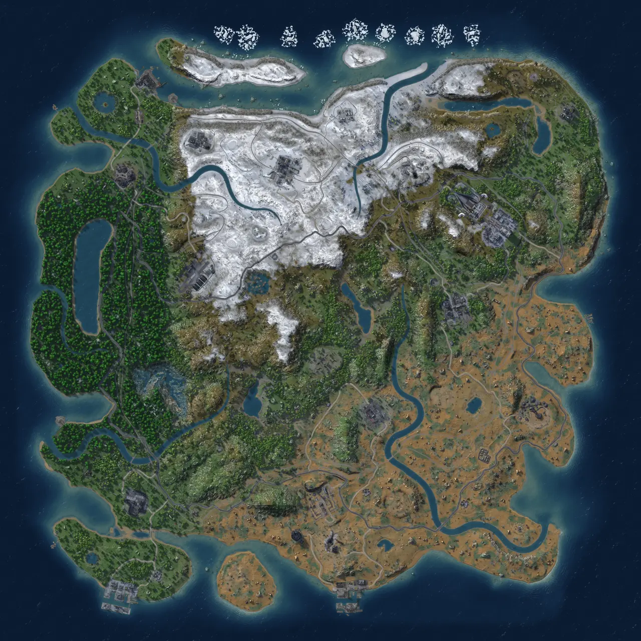Custom Map :: Rust Map :: Just-Wiped