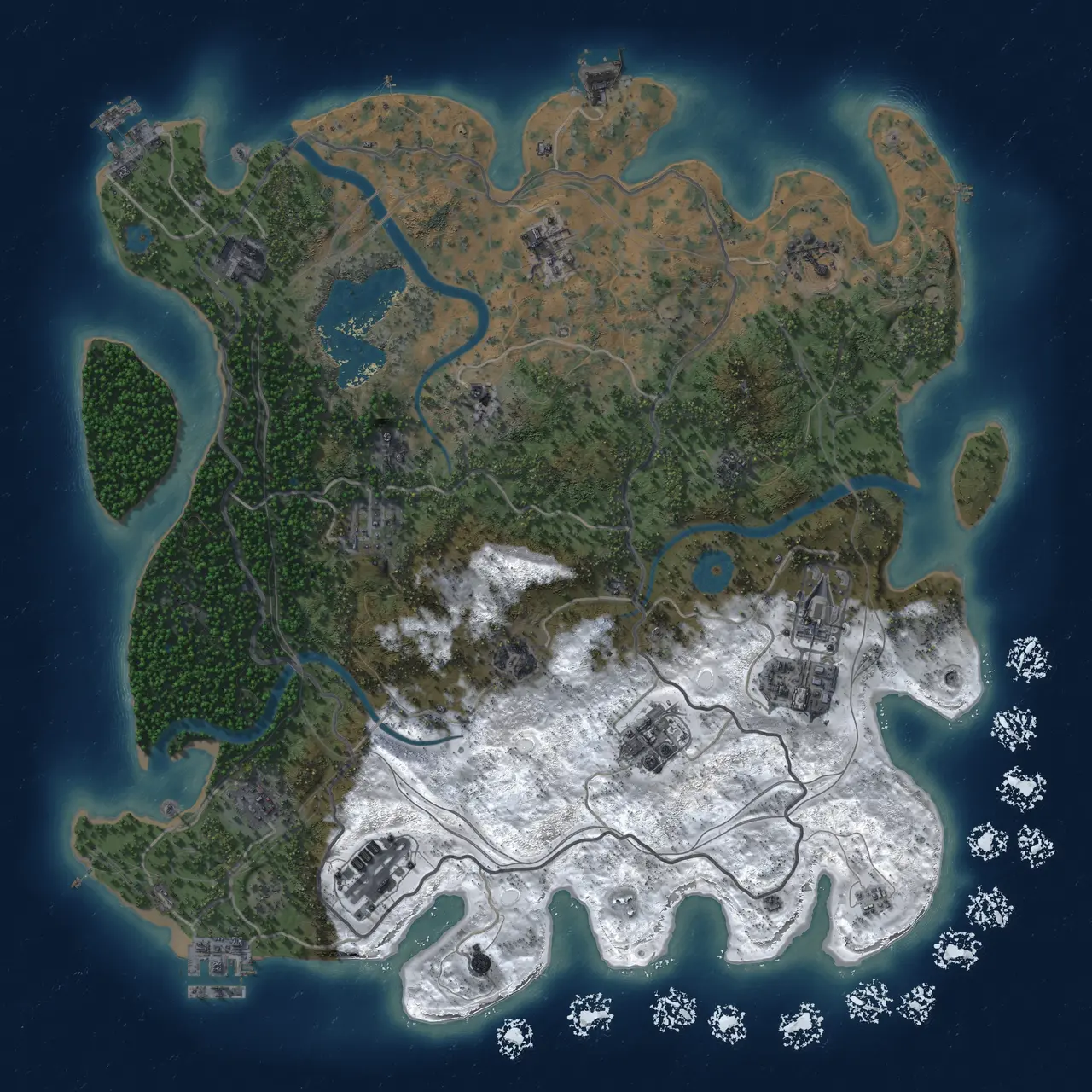 Rust Map: Custom Map