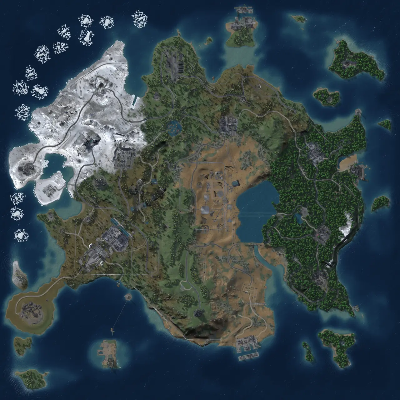 Rust Map: Custom Map